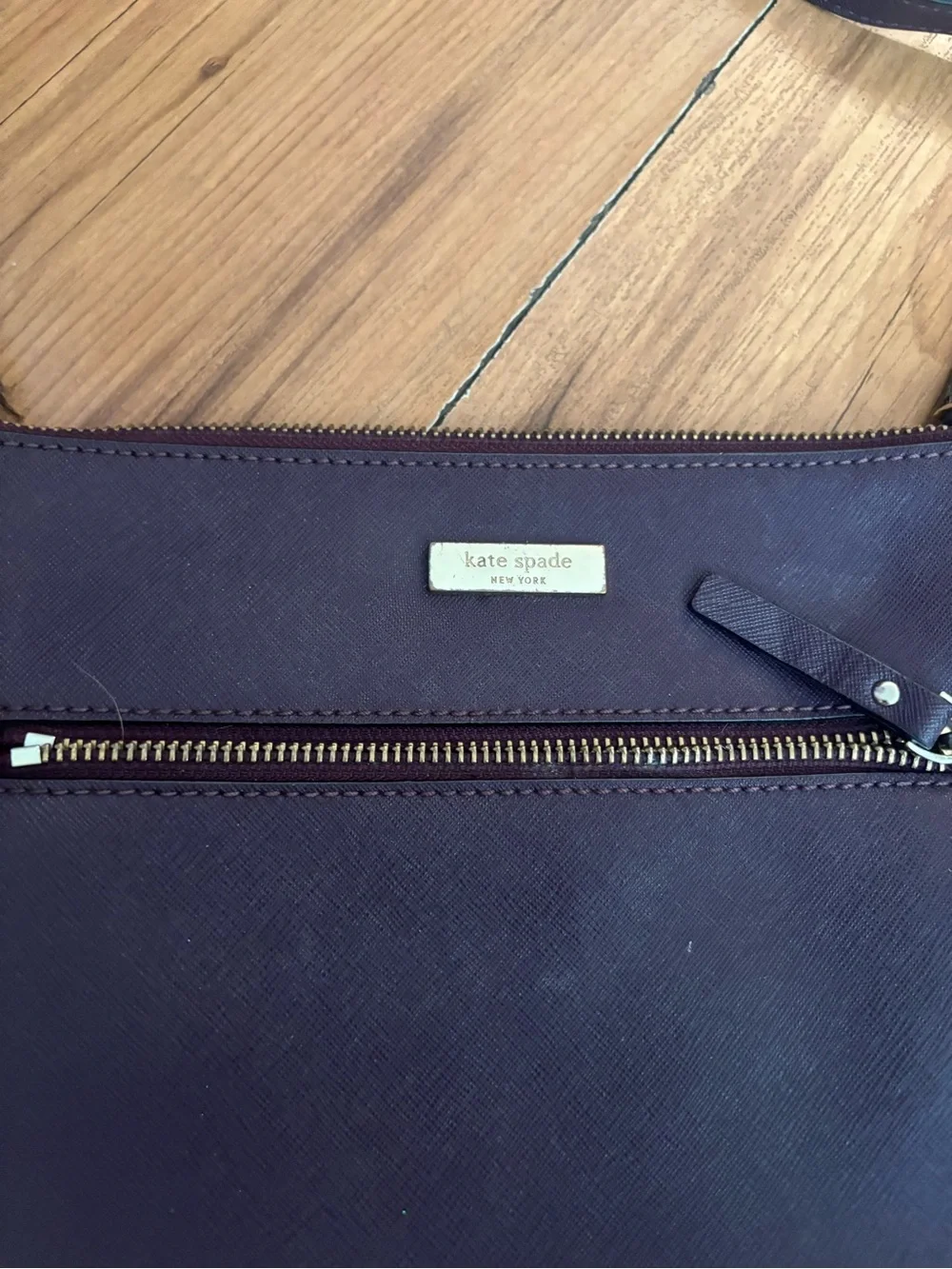 Kate spade purple purse